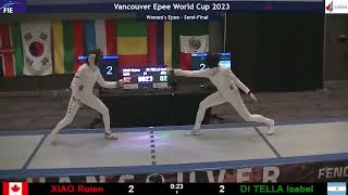 Vancouver World Cup 2023 SWE  L4  Ruien Xiao CAN v Isabel Di Tella ARG [upl. by Eniamrej338]