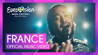 Slimane  Mon Amour  France 🇫🇷  Official Music Video  Eurovision 2024 [upl. by Sakmar691]