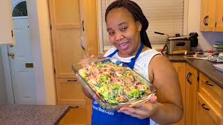 how to make Togolese salad [upl. by Ynnaej]