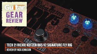 Tech 21 Richie Kotzen RK5 v2 Signature Fly Rig  Guitar Interactive  Review [upl. by Aihsenat]