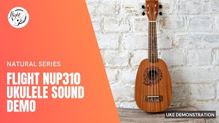 Flight NUP310 Pineapple Ukulele Sound Demonstration [upl. by Ahsinid16]