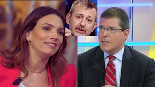 VITTORIA BALDINO ATTACCA CAPEZZONE E DELMASTRO SCIVOLONE IN DIRETTA TV [upl. by Esital]