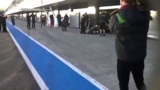 F1 2014 Test Jerez Mercedes Sound [upl. by Procora]