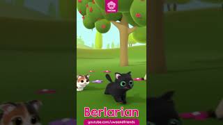 10 Anak Kucing  Short  Lagu Anak Indonesia Terbaru  Anak Kucing Gemoy [upl. by Nikkie]