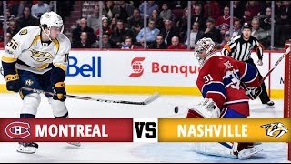 Montreal Canadiens vs Nashville Predators  Season Game 65  Highlights 2317 [upl. by Ellertal]