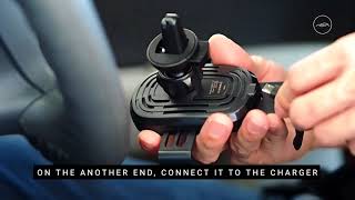 Baseus QI Wireless Car Charger Guide [upl. by Godden]