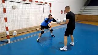 Futsal goalkeeper training  compilation October 2017 [upl. by Nylaret]