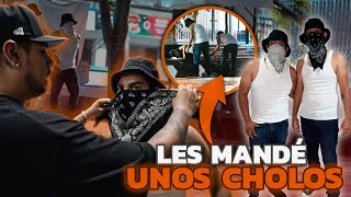 Les mandé UNOS CHOLOS a mis amigos para ASALTARLOS [upl. by Norok432]