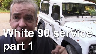 White 300Tdi 90 service part 1 [upl. by Yeldua]