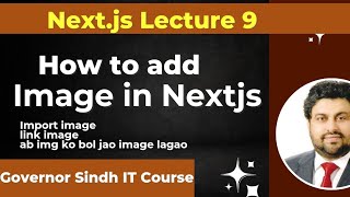 Lecture 9 Image link in Nextjs [upl. by Guilbert]