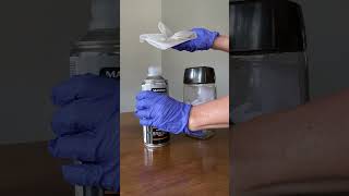 Maston Xylene video removing dry glue stains [upl. by Ellehc50]