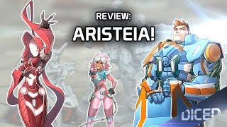 Review Aristeia  Bloodsport im Infinity Universum  DICED [upl. by Anneuq387]