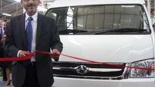 Beijing Automotive Works opens taxi plant in Springs [upl. by Phil]