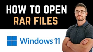 ✅ How To Open RAR Files on Windows 11 Full Guide [upl. by Nerrag252]