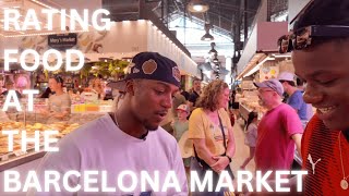 My Experience At The Mercat de la Boqueria Food Market [upl. by Dinsmore]