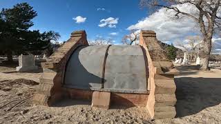 Lone Mountain Cemetery with Zinc Grave Markers  Carson City Nevada [upl. by Ahsenek31]