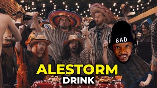 🎵 Alestorm  Drink REACTION [upl. by Gine537]