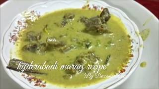 Hyderabadi marag recipe [upl. by Dirgis]