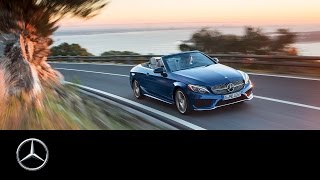 The new CClass Cabriolet  Trailer  MercedesBenz original [upl. by Acinorehs]