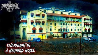 Overnight at One Of Americas MOST HAUNTED Hotels  THE PARANORMAL FILES [upl. by Turne131]