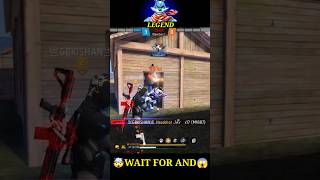 1 vs 1 situation white 444 free fire short video [upl. by Inaluiak]