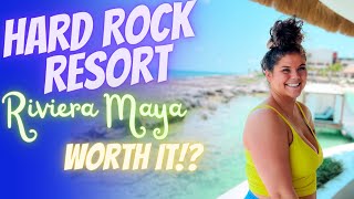 Hard Rock Resort Riviera Maya Is it Worth it [upl. by Erdnaid]