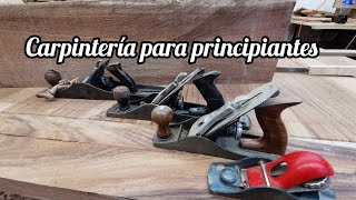 clase de carpintería el canteado de la madera [upl. by Ocsirf]