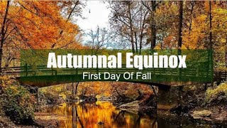 EQUINOX  What Is An Equinox  Autumnal Equinox Difference Between a Solstice and an EquinoxFall [upl. by Gibbon516]