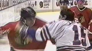 Bob Probert vs Darren Langdon Jan 27 1997 [upl. by Odrahcir805]