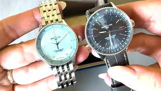 UNBOXING New Breitling Navitimer 32 and 36 [upl. by Parry296]