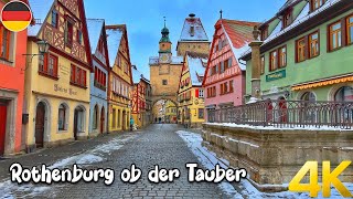 Rothenburg ob der Tauber  One of the Most Beautiful German Towns  Charming unique town [upl. by Niwre508]