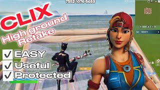 How to Clix HIGHGROUND RETAKES in Chapter 5 Fortnite [upl. by Anyer944]