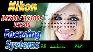 Nikon D5500  D5300  D5200 Focus Square Tutorial  How to Focus Training Video [upl. by Scully]