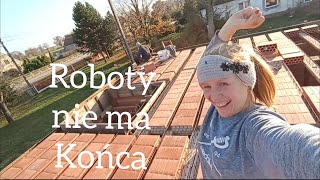 Vlog z Budowy KręceniestemplowanieRoboty nie ma końca budowanie vlog dom budowadomusamemu [upl. by Hsakiv]