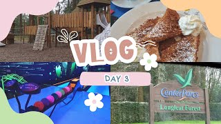 Centre Parcs Longleat Forest  Day 3  Pancake house Swimming Hucks and Playpark [upl. by Arbua]