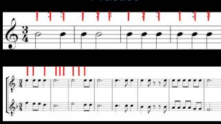 Rhythm Practice 34 Time Signature [upl. by Amara]