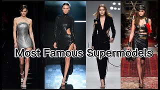 Most Famous Super Models victoriasecretmodels supermodel models fashionstyle top10 viral [upl. by Scotti]