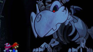 Paper Mario The Thousand Year Door Remake  Bonetail Boss Battle Pit of 100 Trials [upl. by Neerhtak756]