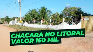 chácara no litoral Sergipano valor 150 mil vendida [upl. by Ael]