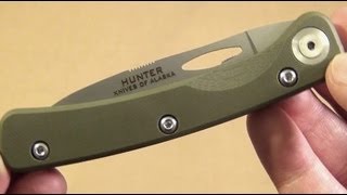 Knives of Alaska Featherlight Hunter Folding Knife [upl. by Airdnaed]