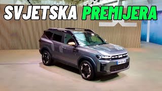 Dacia Bigster  Svjetska premijera [upl. by Menell]