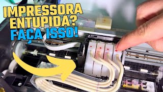 Impressora Tanque de Tinta Entupida Faça Isso para Consertar Epson L3250 [upl. by Alyks504]