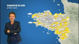 Bulletin météo pour le dimanche 23 juin 2024 [upl. by Enila]