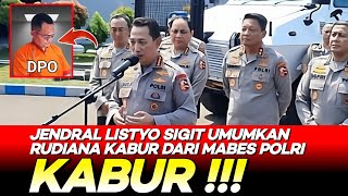 INFO A1 VALID‼️ IPTU RUDIANA KABUR JADI BORONAN PROPAM MABES POLRI SETELAH 3 HARI JALANI PEMERIKSAAN [upl. by Netloc]