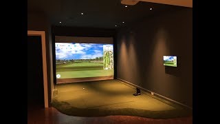 Country Club Elite® How TO Build Your Custom Golf Simulator Room [upl. by Laeahcim822]