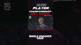 Players Championship Best Shots snookermoments snookerworld wst snooker snookertime video [upl. by Notsae]