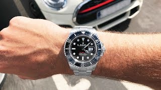 BUYING a 50th Anniversary Rolex SeaDweller  TGE Watch Talk Vlog [upl. by Wilie]