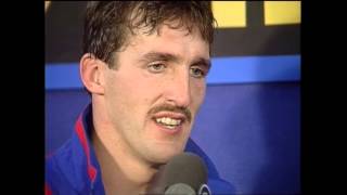 Jeff Hostetler NFC Championship Interview [upl. by Guevara902]