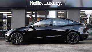 Tesla Model 3 Long Range  HILLMOREN 4K [upl. by Euphemie]