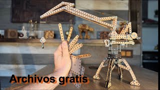 Construyo un juguete con 100 años de HISTORIA MECCANO de madera [upl. by Nirot17]